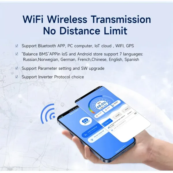 Daly Smart 8s BMS with Bluetooth for Active Balancing