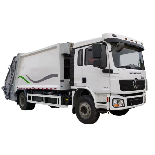 SHACMAN L3000 компрессионный мусоровоз санитарный грузовик 4x2 210hp мусорокомпрессорный грузовик