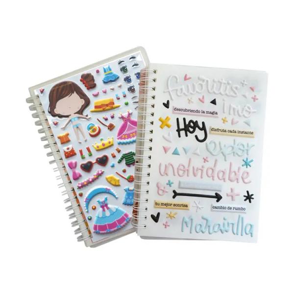 Desenhos animados bonitos 3d Eva Foam Puffy Stickers For Scrapbooking do vinil do Pvc das crianças decorativas