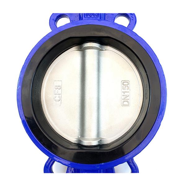Water And Sewage Media Pneumatic Butterfly Valve DN50-400mm With Pneumatic Actuator