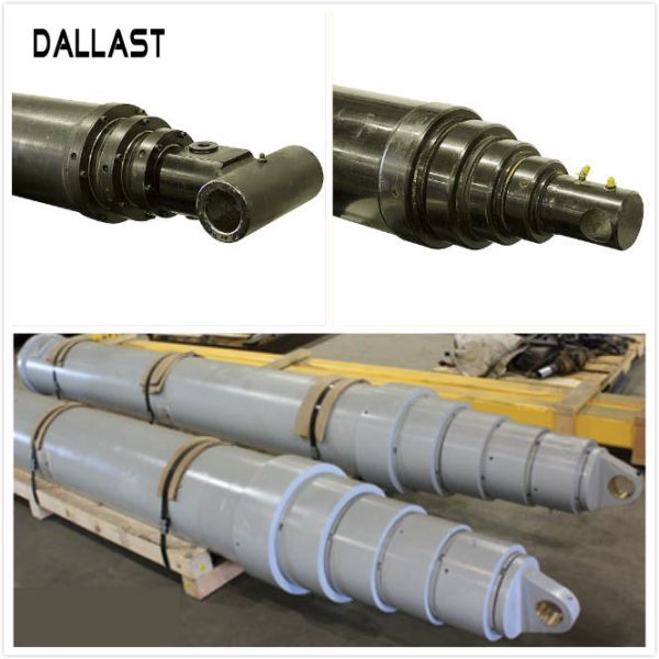 Front End Telescopic American Hydraulic Cylinder For Agricultural Farm Truck