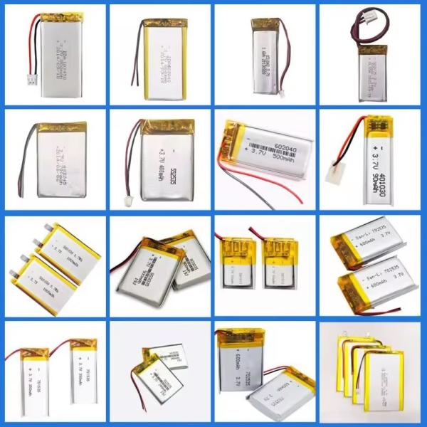 Bateria recarregável 503744 950mAh 3.7V 3.515Wh Polímero Electrolítico Para Bateria de Lítio