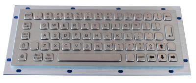 Prenda impermeable metálica resistente del teclado del acero inoxidable del vándalo profesional IP65