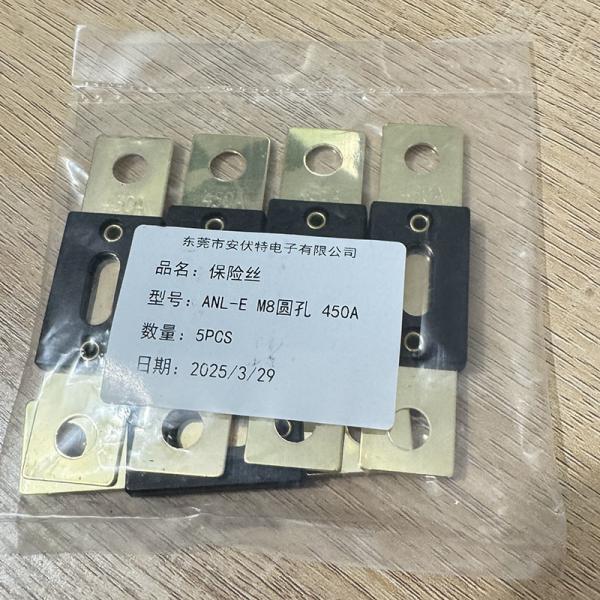 Gold Plate ANL Stud Mount Bolt Down Fuse 100A 125A 150A 200A 250A 300A 350A 400A 450A 500A For Automotive Marine Car Audio Video