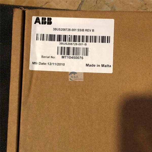 ДОСКА HKQCS СТАНДАРТНОГО СИГНАЛА ABB 3BUS208728-001 ВЗАИМО- РАЗДЕЛЯЕТ НА ЛИНИИ Мальте 24 ПК в запасе