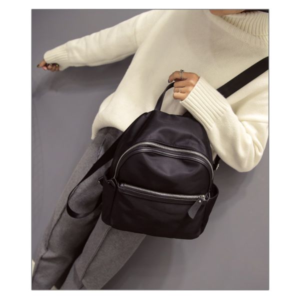 2017 New Backpack Style Oxford Bron-shoulder Bag Lady Bag