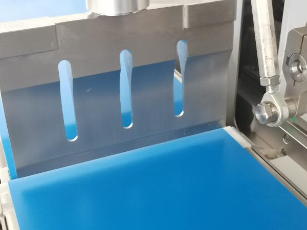 P308 Cheese Bar Extruder with Ultrasonic Cutter for High-Speed Production at 300bars per mins and 4.8KW Power