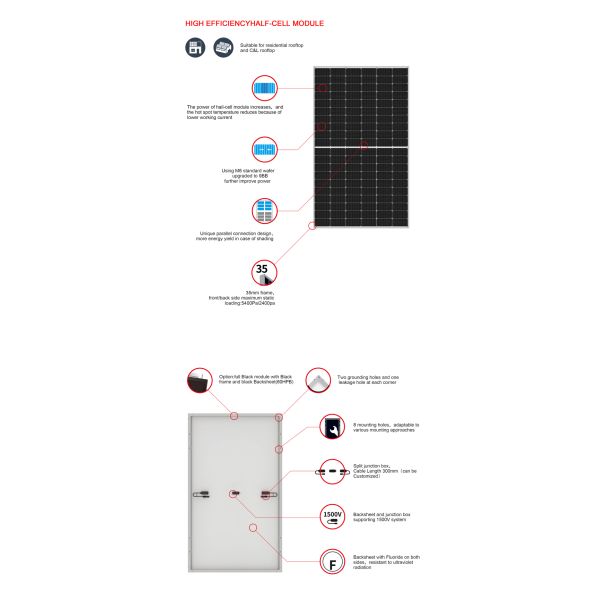 Best Quality Pv Module Photovoltaic Industrial Solar Panel Price Monocrystalline Silicon Solar Panel