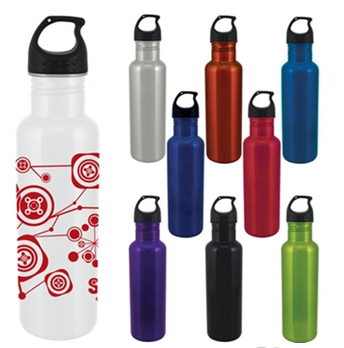 2 tones 750mL Sports Water Bottle - BPA Free bottle