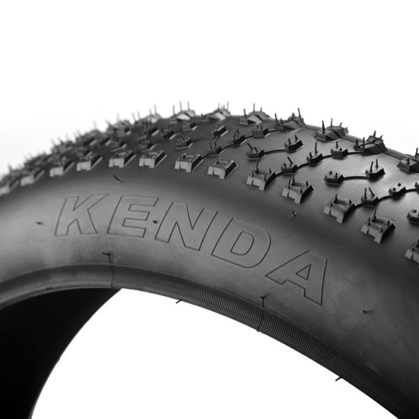 20x4.0 Snow Bike Black Fat Tire Beach Bike Rubber Outer Tires for 12-20inches and 2 kg