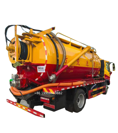 Dongfeng 6x4 conducteur 20000L camion d'aspiration d'eaux usées avec pompe à vide pour aspirer les eaux usées