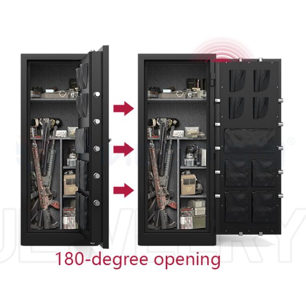 Solid Steel Gun Safe Box Solid Steel Heavy Duty Fireproof Protection