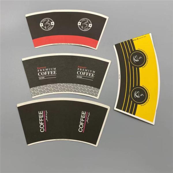 210gsm Paper Cup Making Raw Material 2.5oz-32oz Flexographic Printed