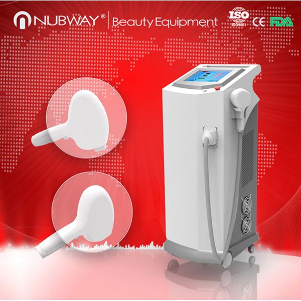 Hair Removal 808nm diode laser desktop machine with permanent epilation laser handpiece/di