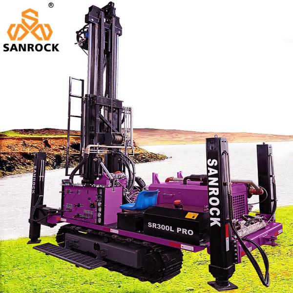 Equipamento de Perfuração de Poço de Água Portátil Furo Hidráulico 260m de Profundidade Equipamento de Perfuração de Poço