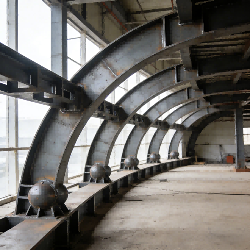 Customized Duplex Steel Frame Mezzanine System For Commercial Exhibition Halls