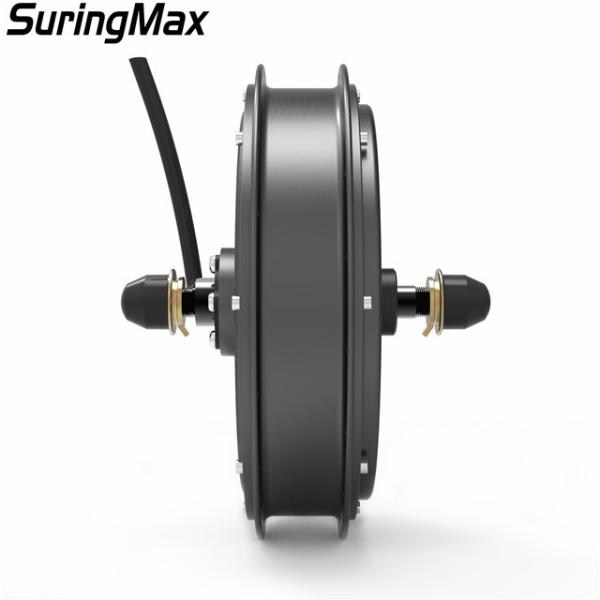 72v 3000w E Bike Rear Motor Kit , City Electric Bike Hub Motor Kit