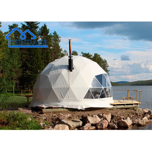 Настраиваемый цвет Внешний геодезический купол Палатки стеклянные двери Кампинговые палатки Лагеря Гостиницы Глампинг палатки