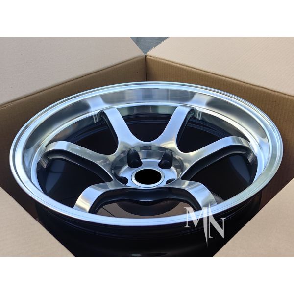 Advan R6 Wheels For Nissan GTR R32 R33 R34 R35 18 19 20 Inch Black Edition Alloy Rims
