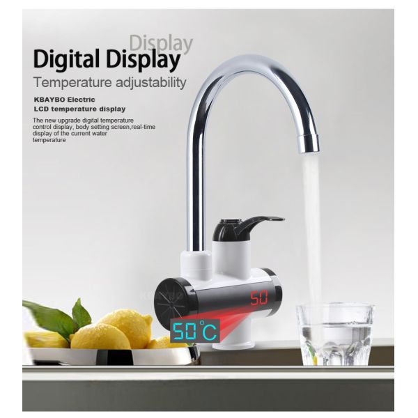 Двойного назначения 3s без танка горячий кран подогревателя ливня водопроводного крана 3000W RoHs электрический