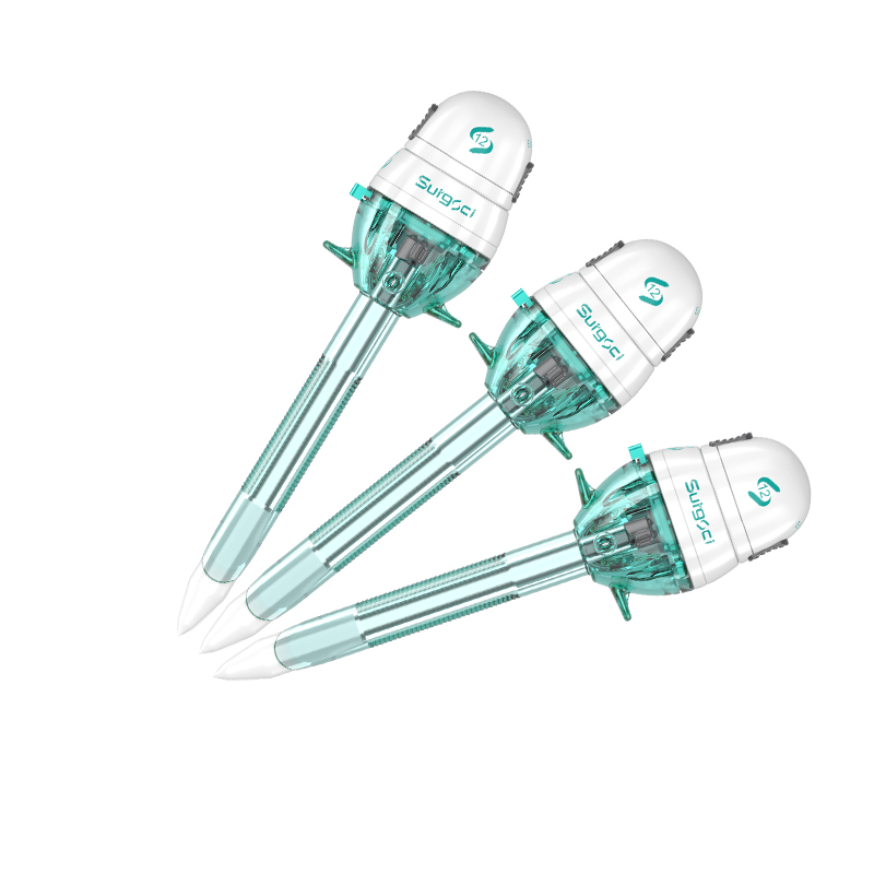 аппаратуры лапароскопии 12mm устранимые Bladeless Trocar Sugical