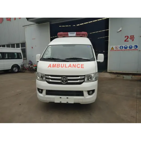 China Brand Foton 4WD 4X2 Type New Ambulance Car Price