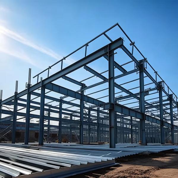 Heavy Steel Structure Steel H Beam For Workshop Steel Structure Bridge Fabrication