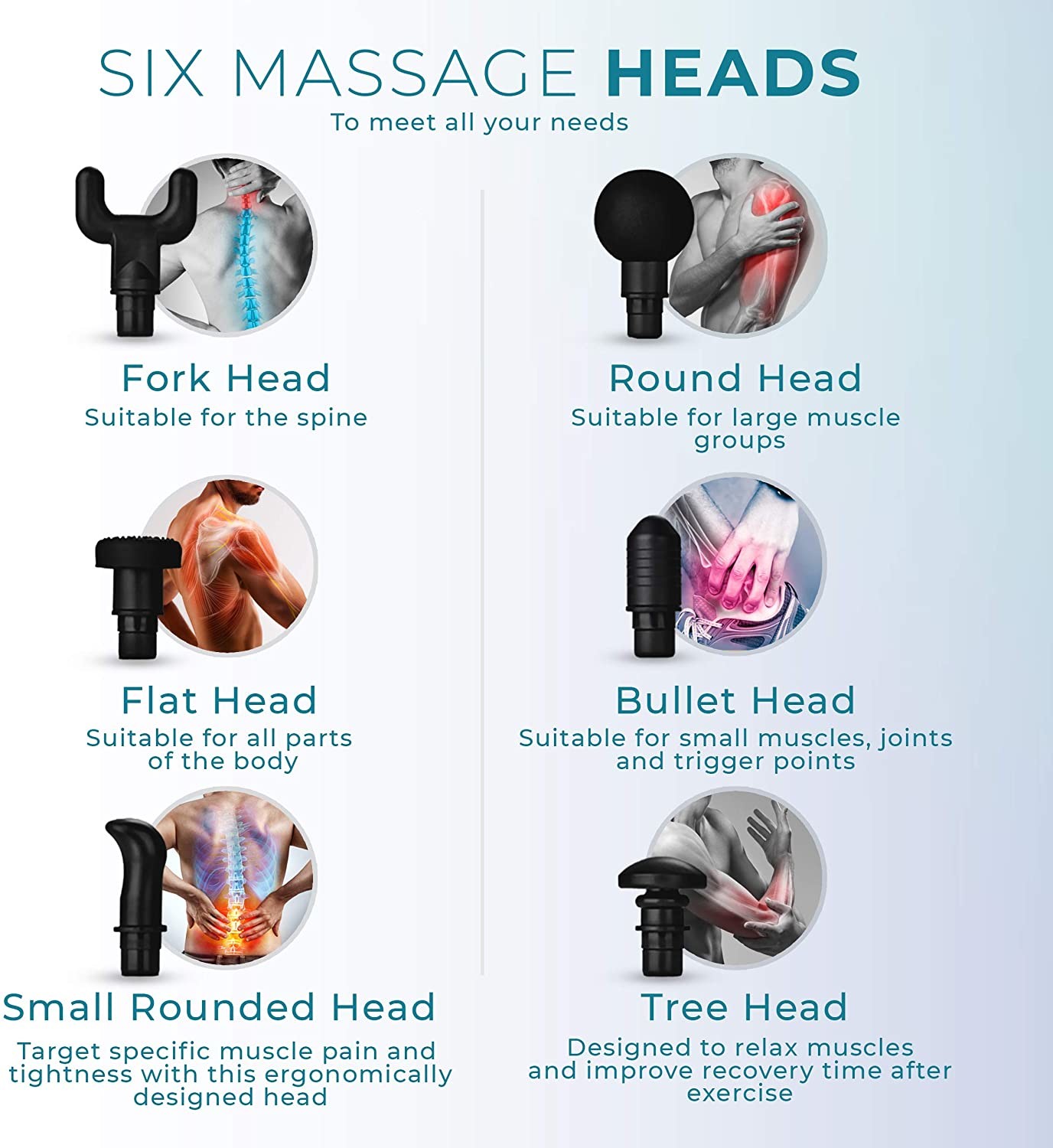 Фасция резвится вибрация 25.2V Handheld мышцы спасения Massager мышцы высокая