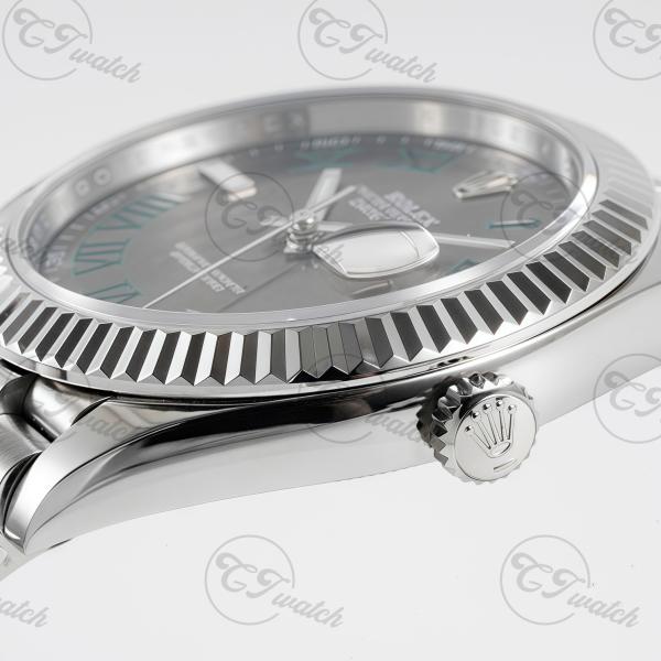 Green Roman Luxury Rolex Watch Date Just M126334 Super Clone Watch 41MM Movement 3235
