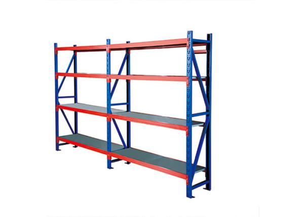 Heavy Duty Industrial Storage Racks Metallic / Powdered Coated Material