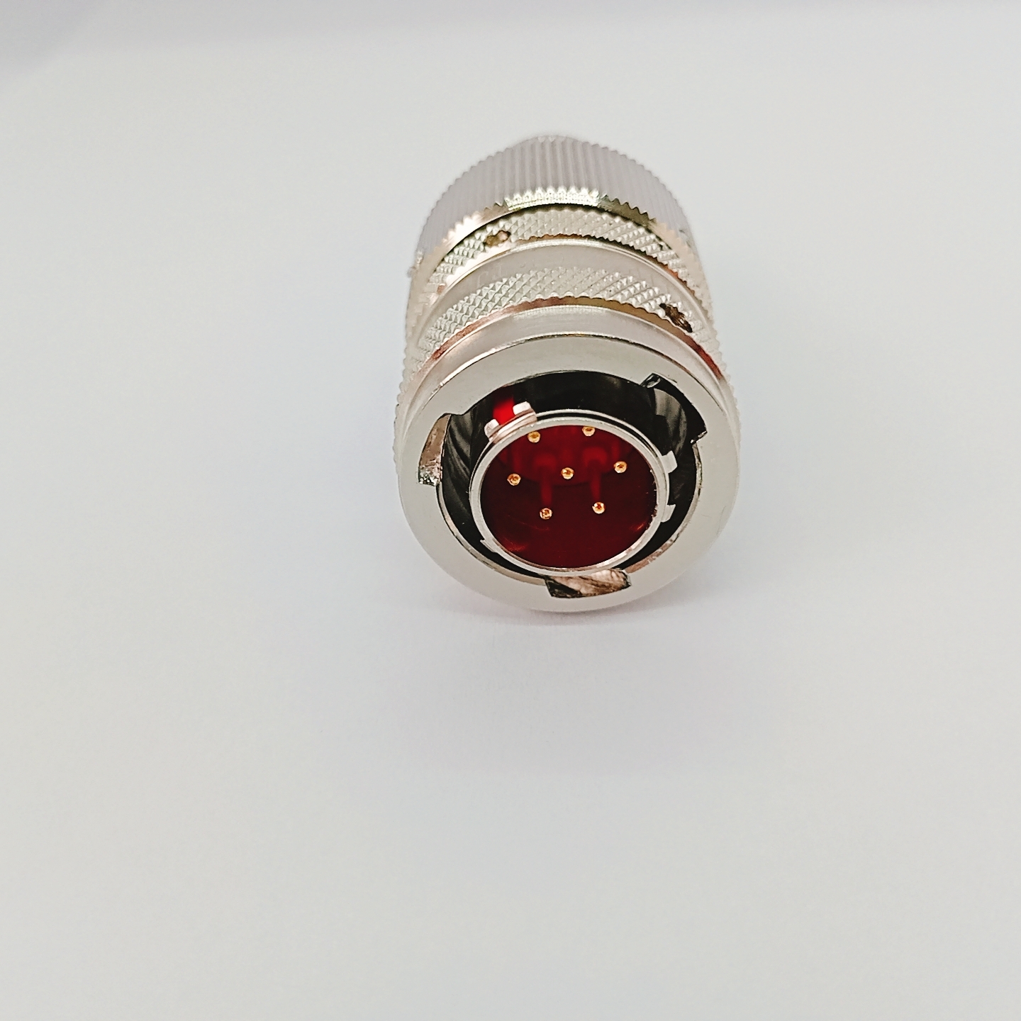 Y11P*-1007TJ5 7 Contacts Bayonet Circular Aviation Plug Solder Type Shielded Aluminum Alloy Shell