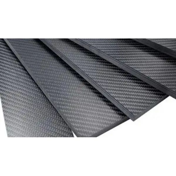High-Strength 3K Twill Carbon Fiber Sheet for Aerospace & Automotive Applications in Custom Sizes 0.5-5mm