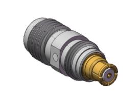 Stainless Steel SMA Female Jack To SMP Female Jack Bulkhead Mount RF Coaxial Adapter Frequency Up To 18 GHz