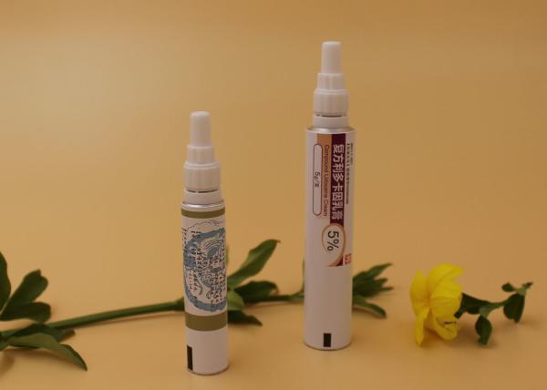 Colorul Printing Aluminium Eye Ointment Tube Packaging 75mm Length