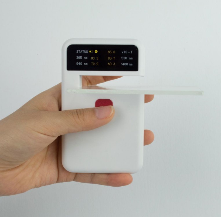Handheld портативный метр пропускаемости для инфракрасн видимого света подкраской УЛЬТРАФИОЛЕТОВОГО