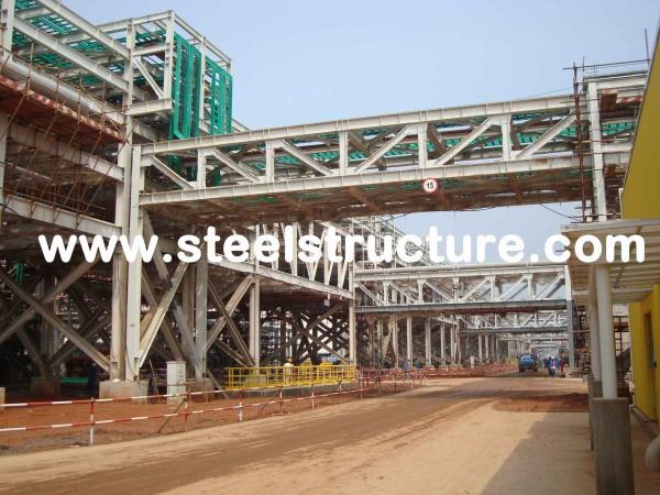 Welding, Braking Structural Industrial Steel Buildings For Workshop, Warehouse And Storage