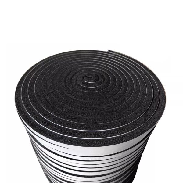 NBR Weather Stripping Foam Tape Customizable High Resilience Foam Weather Seal