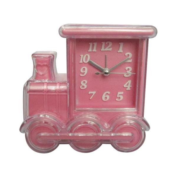 train shape alarm clock for home decoration