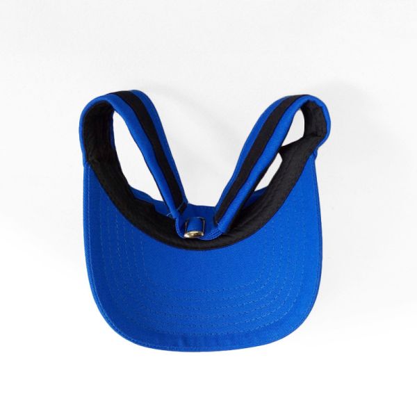 Embroidered Logo Womens Visor Sun Hat Wide Brim cotton OEM ODM