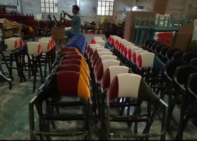 Customized Wooden Material Banquet Style Chairs For Dining , Unassembled Packing