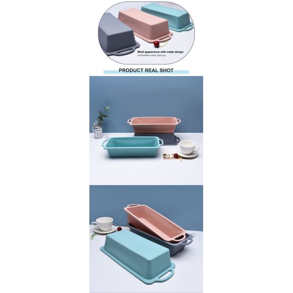 Anti Stain Iron Frame Odorless Silicone Cake Molds
