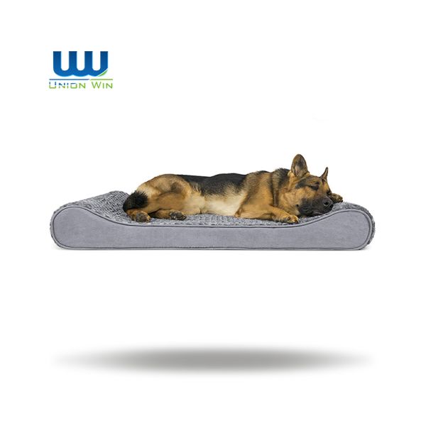 Therapeutic Ergonomic Lounger Dog Cradle Bed Breathable Pet Sleeping Mat