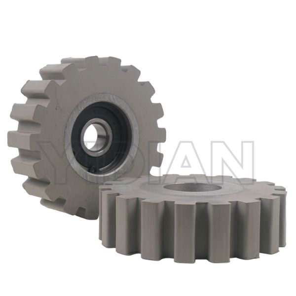 70*12*20мм резиновый пресс роликовое пресс колесо с подшипником для ребра