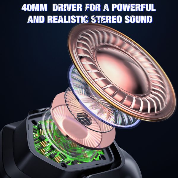 20000Hz 50mm 100mA Noise Cancelling Headphone X4 With Mic