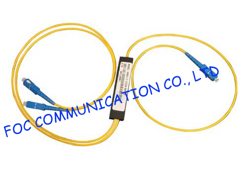 LC Fiber Optic Coupler Multimode Mini Type 0.5m with 0.9mm Tube For FTTX