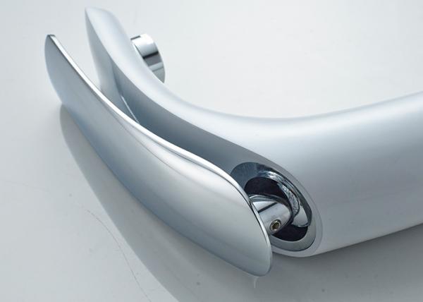 Modern Brass Bathroom Basin Faucets White Painting With Save Water Aerator