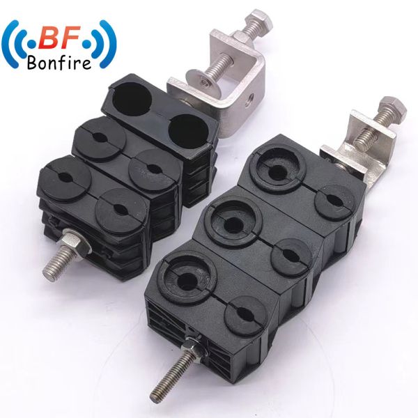 5/8 Inch Radiating Cable Clamps for Coaxial Cable Clamp Single Hole Construction Type