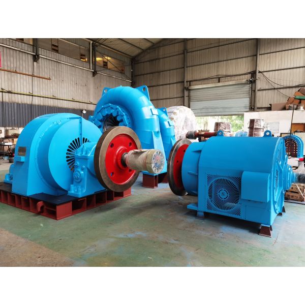 60Hz/50Hz Frequency Water Turbine Generator for 120M to 200M Water Head with Stainless Steel Construction