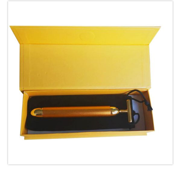 Подниматься электрической постоянной стороны ручки золота аксессуаров макияжа Rejuvenating укрепляющ Massager ручки