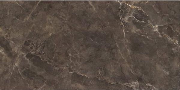 Marble Bathroom Brown Ceramic Kitchen Floor Tile / Thin Polished 90*180cm Glazed Porcelain Floor Tile